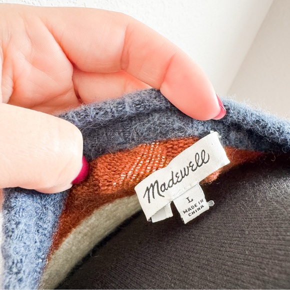 Madewell | Pullover Sweater in Elmwood Stripe - Picture 10 of 10